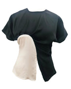 Yanina Black White Top