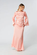 Malika Blush Maxi Dress