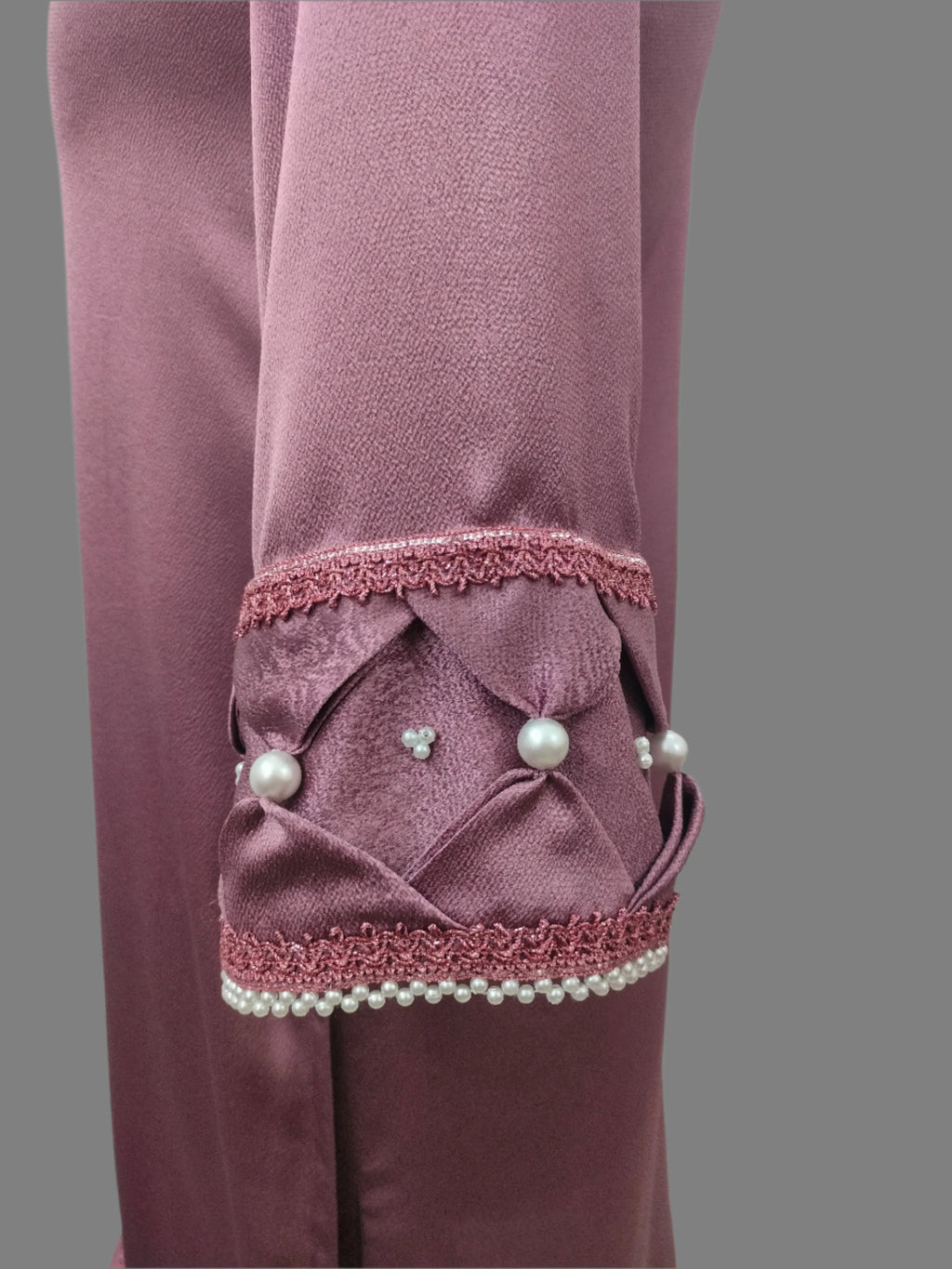 Seri Lilac Pink Premium Satin Kameez