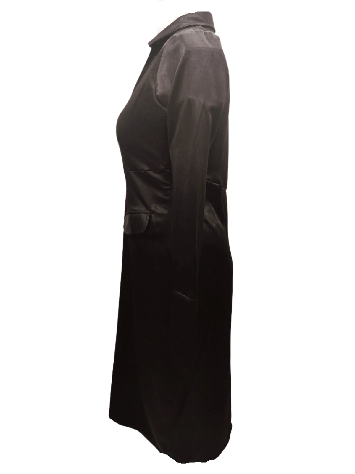 Sandra Black Blazer Midi Dress