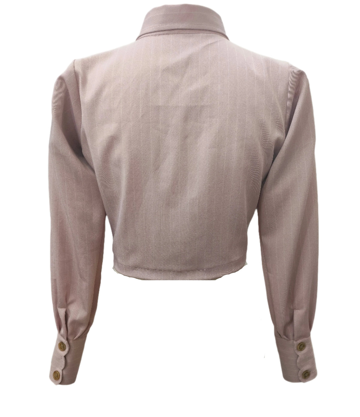 June Pink Crop Shirt