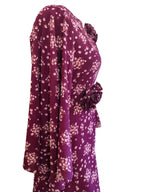 Freya brown printed midi dress