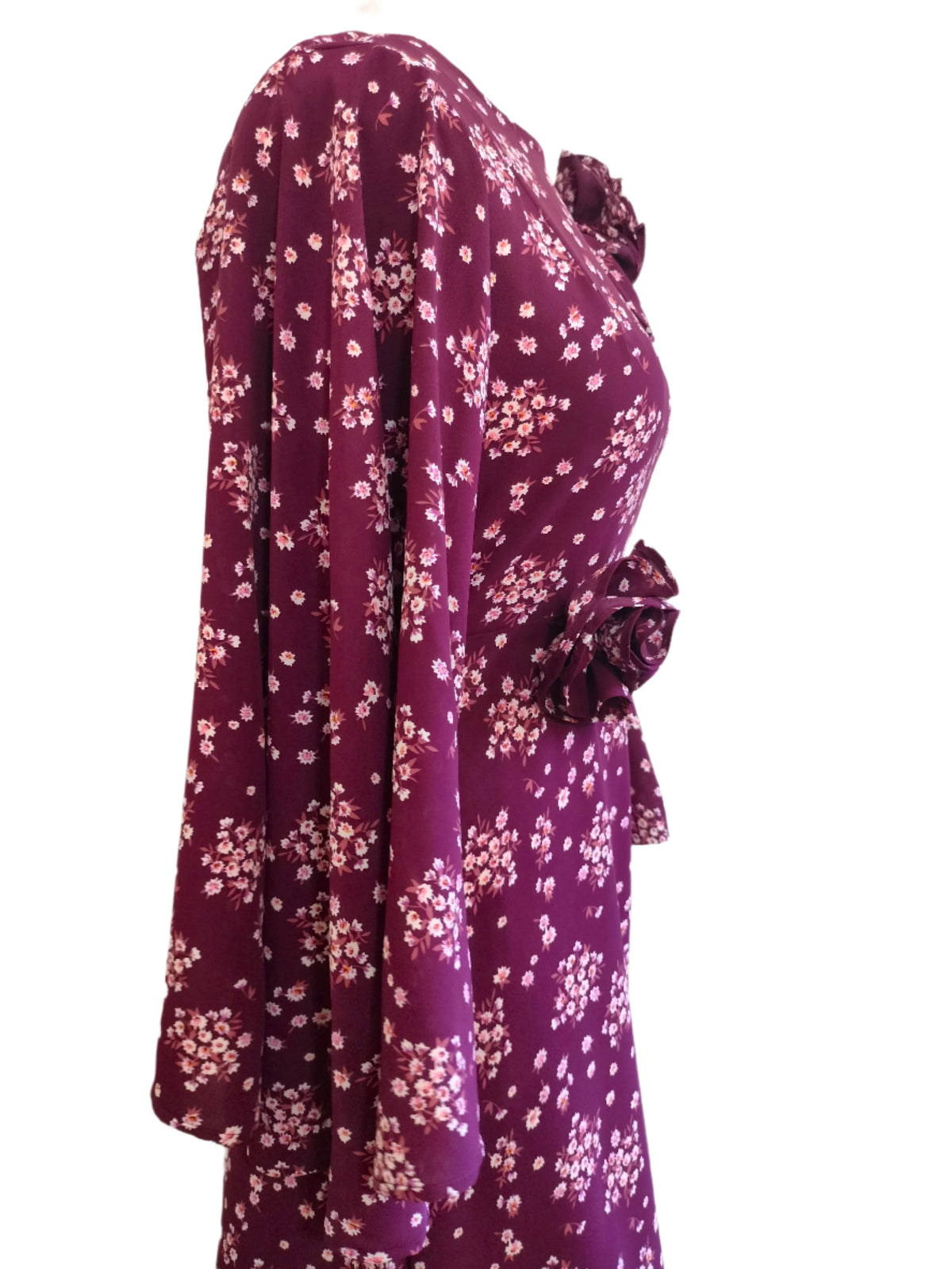 Freya brown printed midi dress
