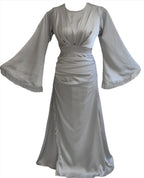 Amaya silver maxi dress