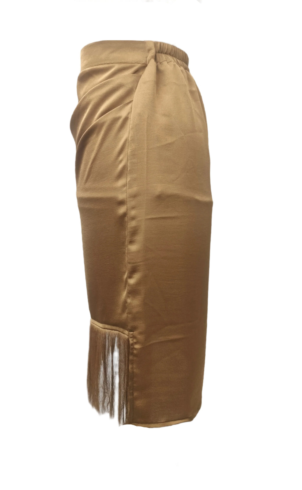 Memphis Gold Bohemian Midi Skirt