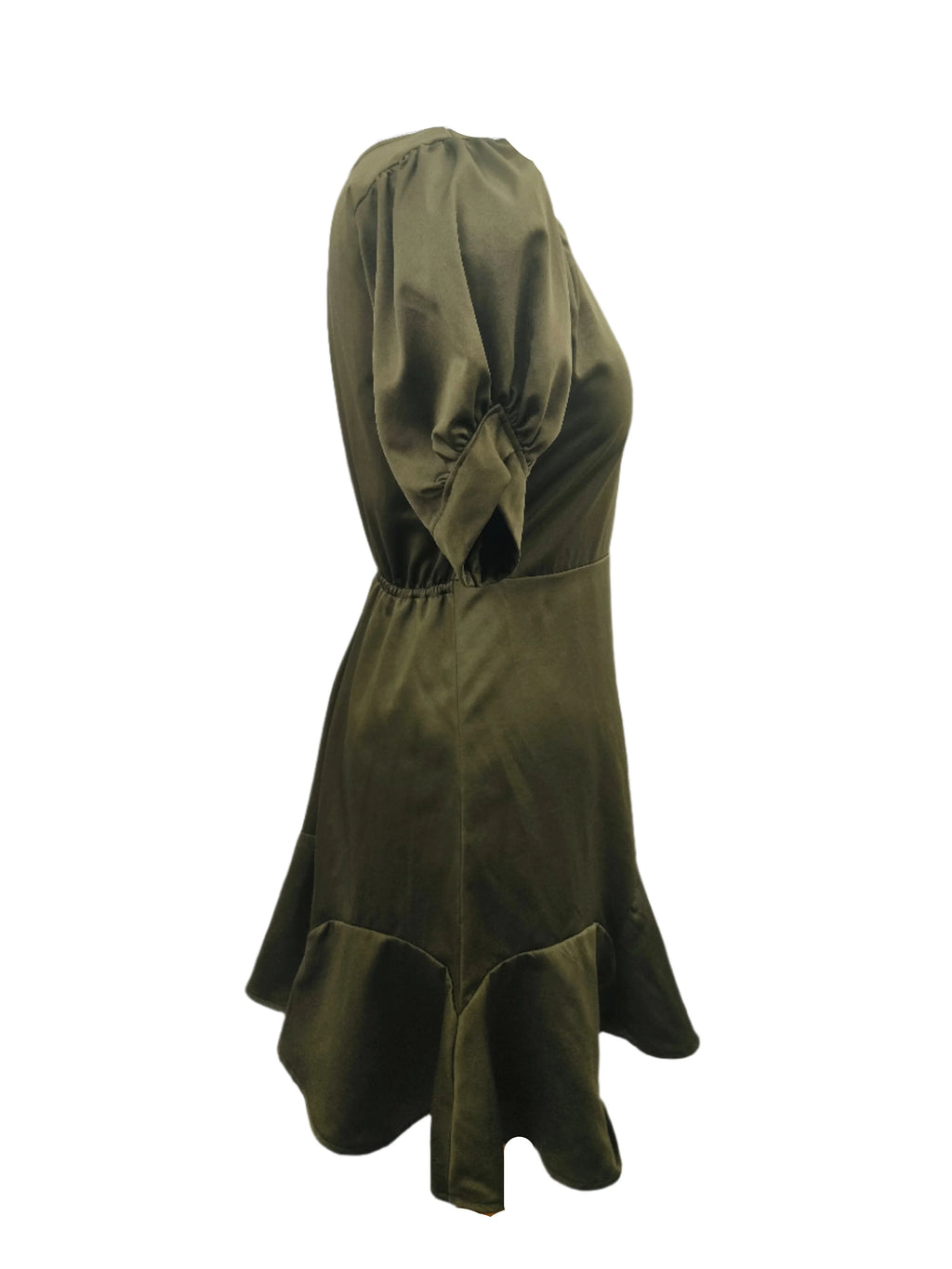 Lindsey Moss Green Midi Dress