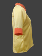 Moana Yellow Plain Beach Shirt