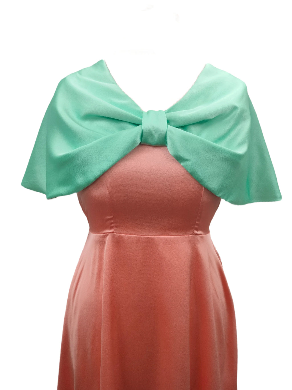 Indie Blush And Aqua Mini Dress