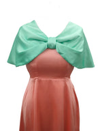 Indie Blush And Aqua Mini Dress