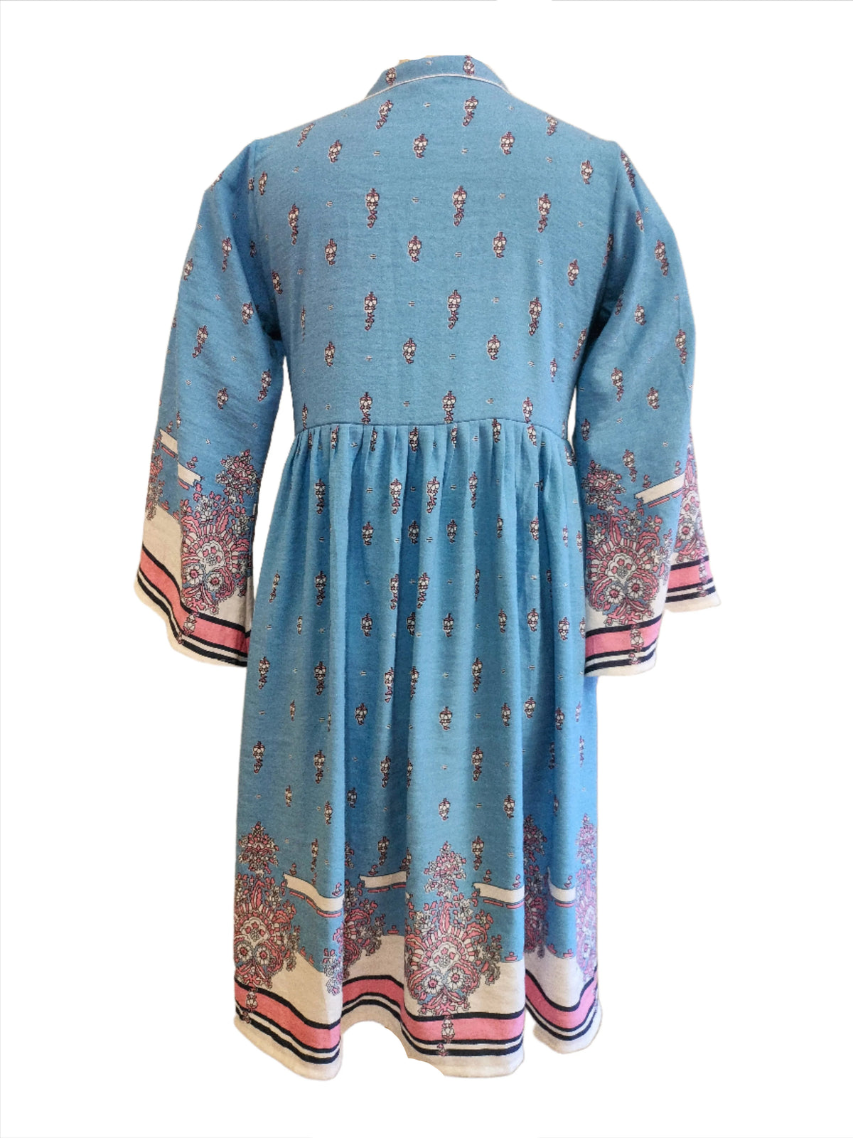 Isla mini dress with wide sleeves