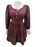 Flora Deep Red Top