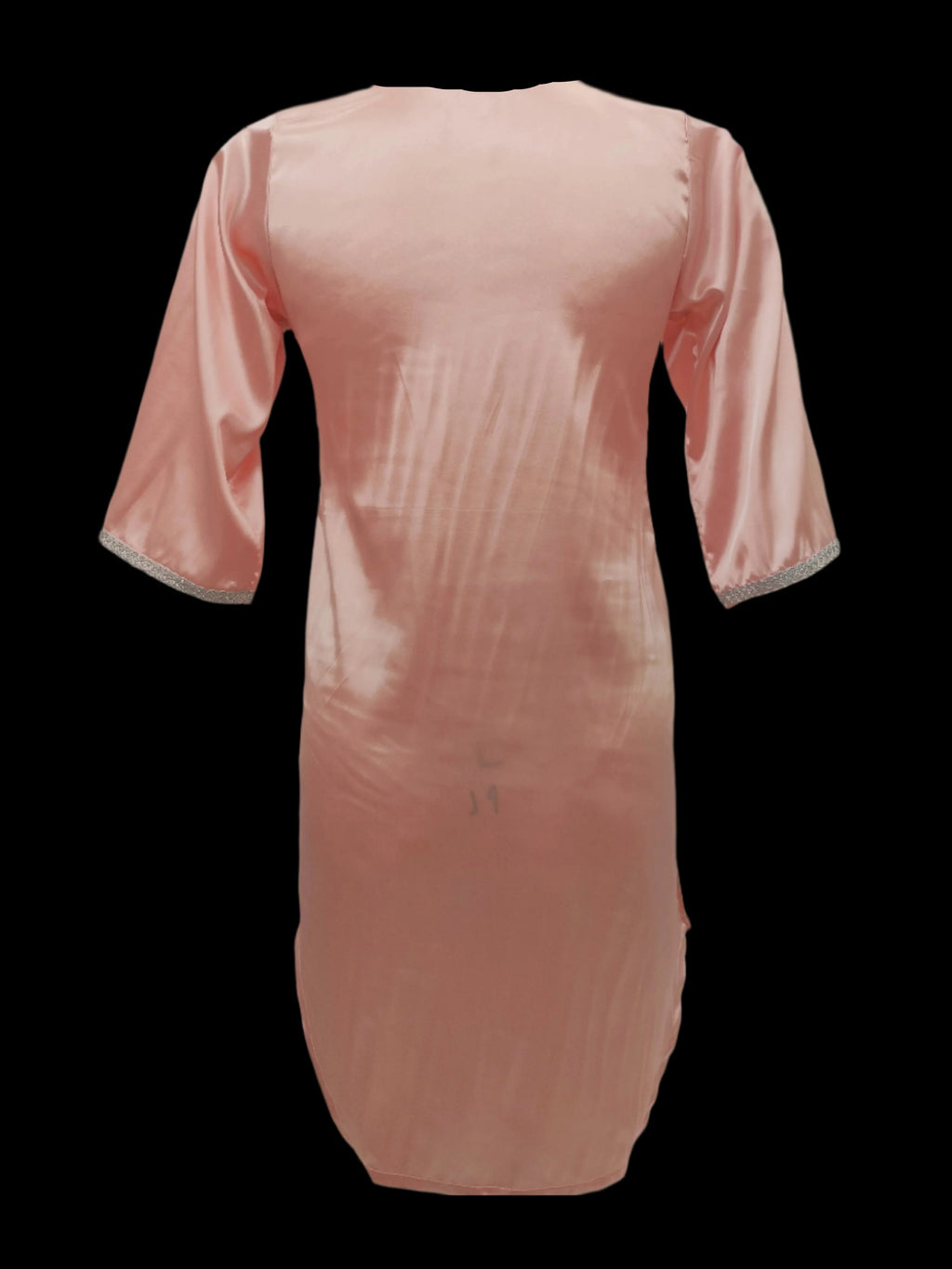 Maha Pink Premium Satin Kameez