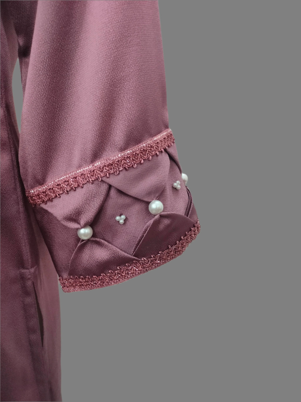 Seri Lilac Pink Premium Satin Kameez