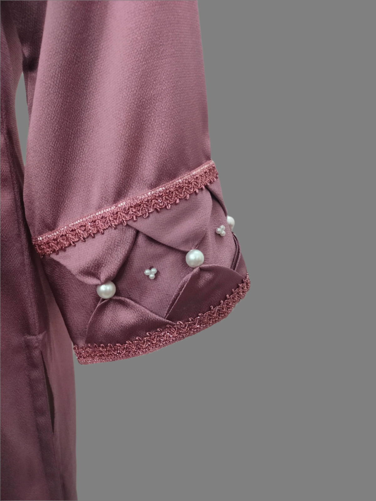 Seri Lilac Pink Premium Satin Kameez