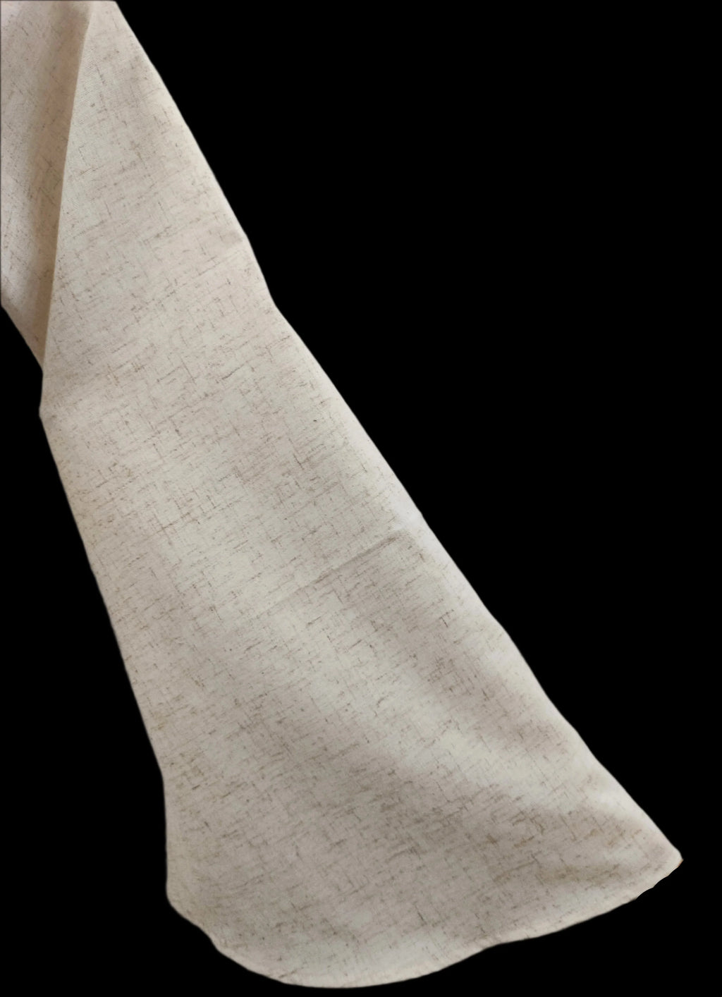 Edna Off White Maxi Dress With Brown Belt