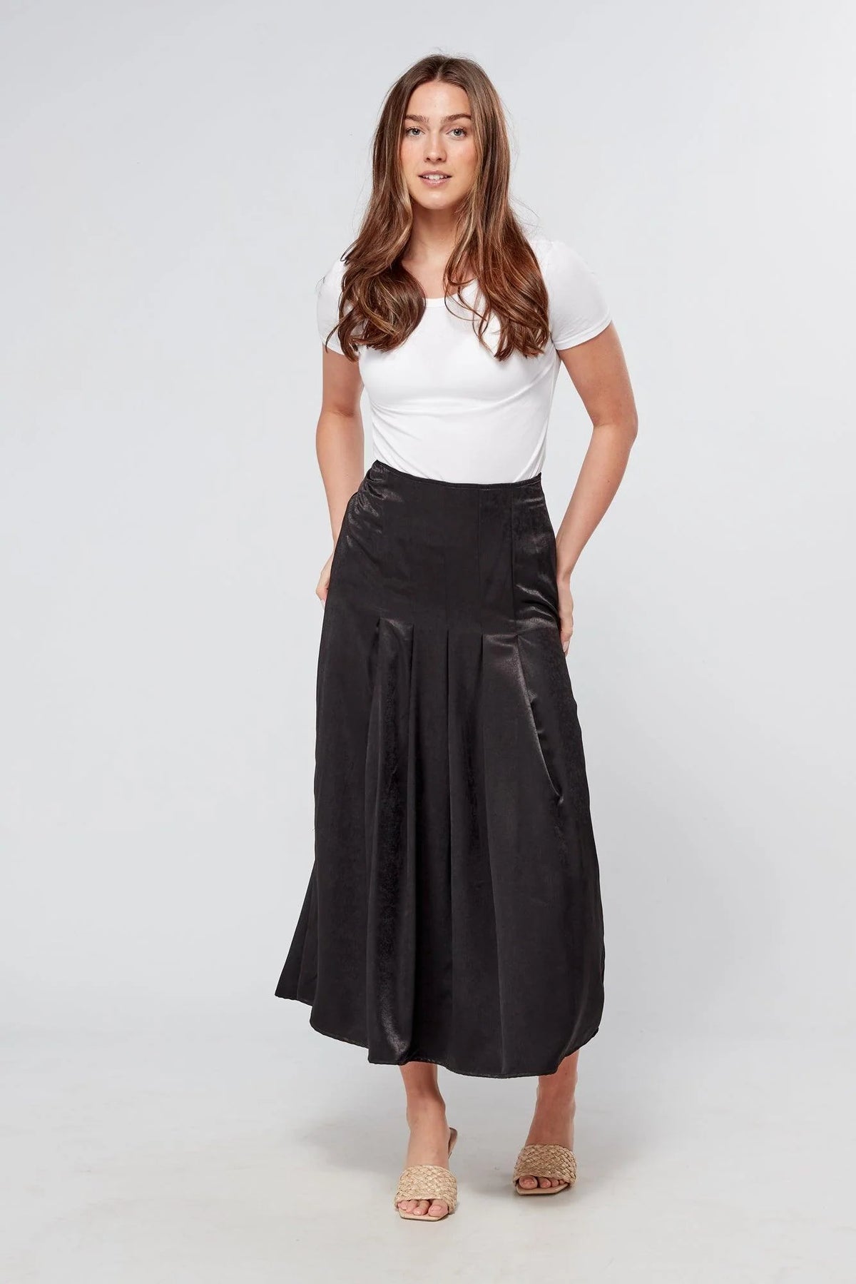 Delphine Black Skirt