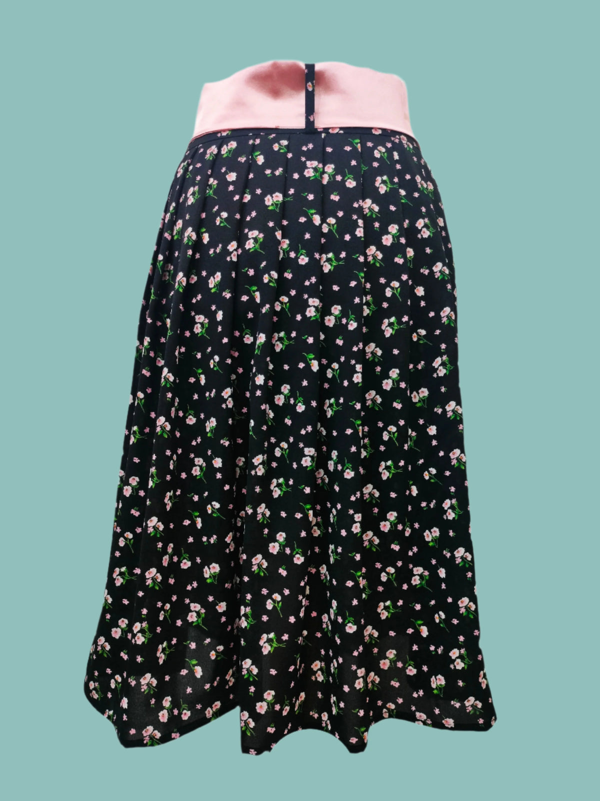 Imara Black Printed Skirt