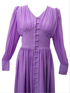Shaukeen Purple Midi Dress