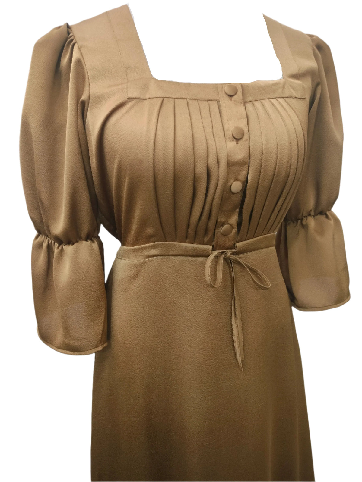 Stella Dark Gold Midi Dress