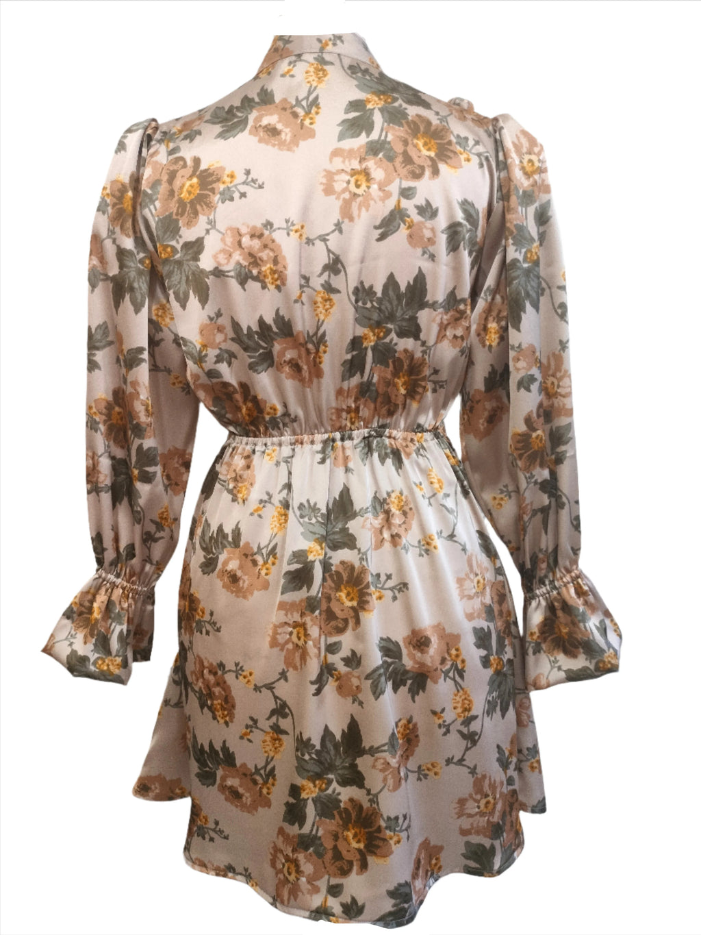 Soha floral frilled top