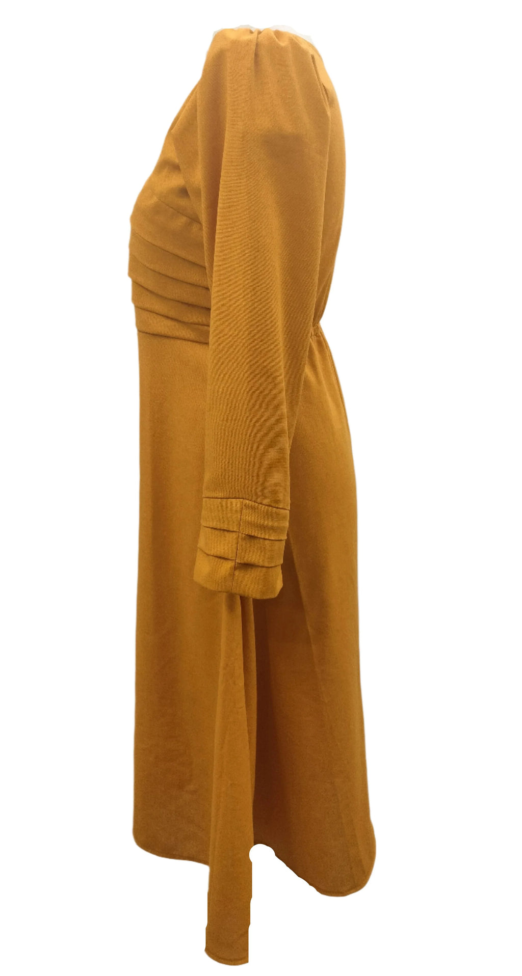 Phyllis yellow midi dress