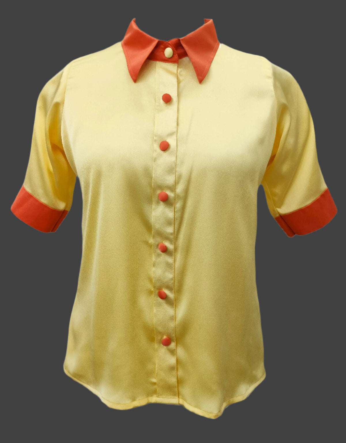 Moana Yellow Plain Beach Shirt
