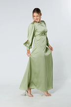 Olivia Knotted Front Maxi Dress
