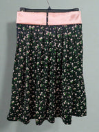 Imara Black Printed Skirt
