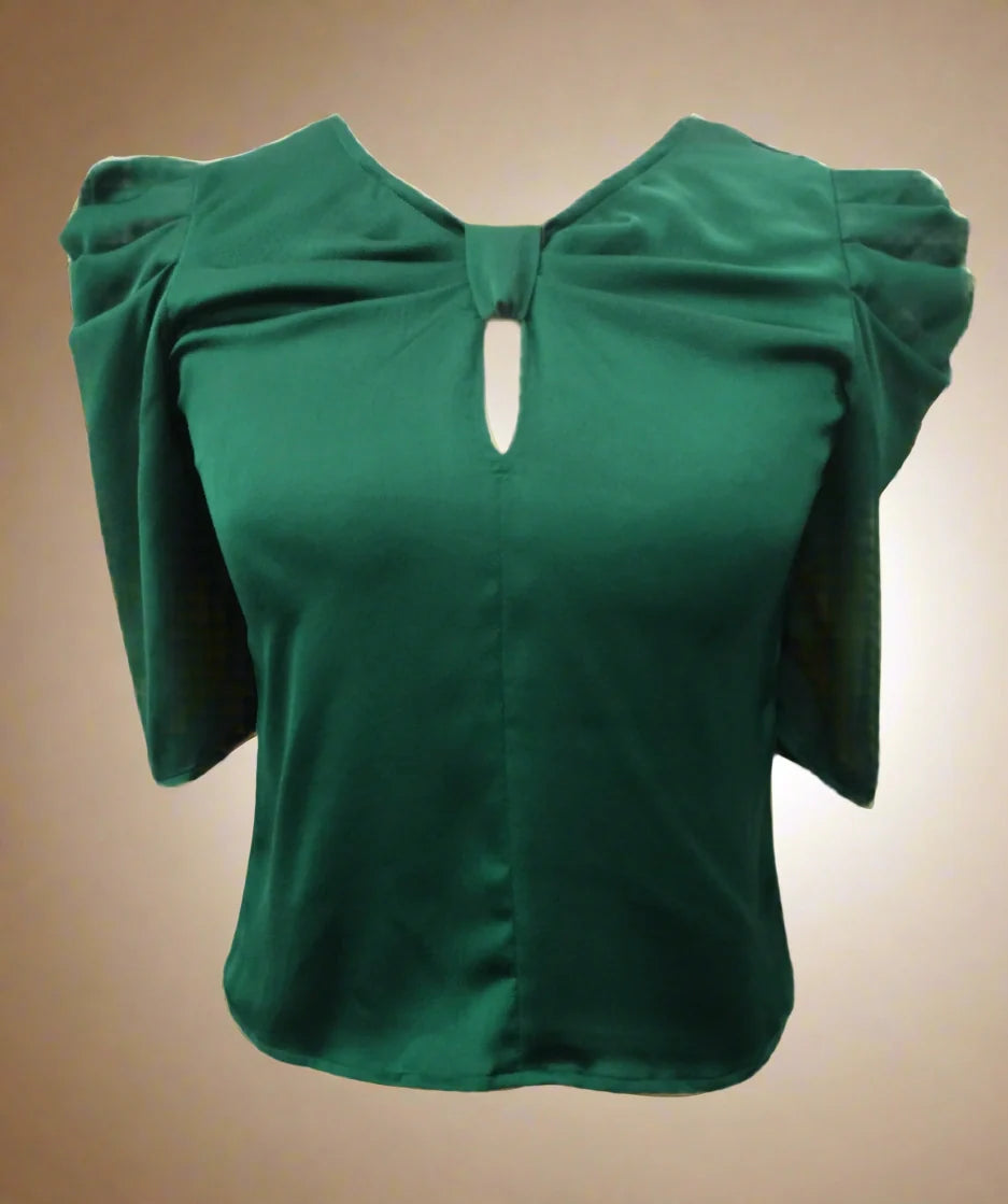 Kelly Green Bow Top