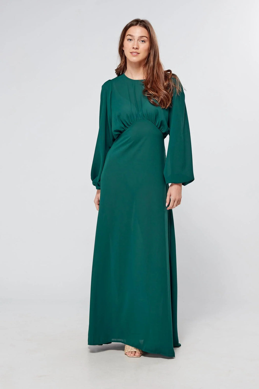 Essina Green Maxi Dress