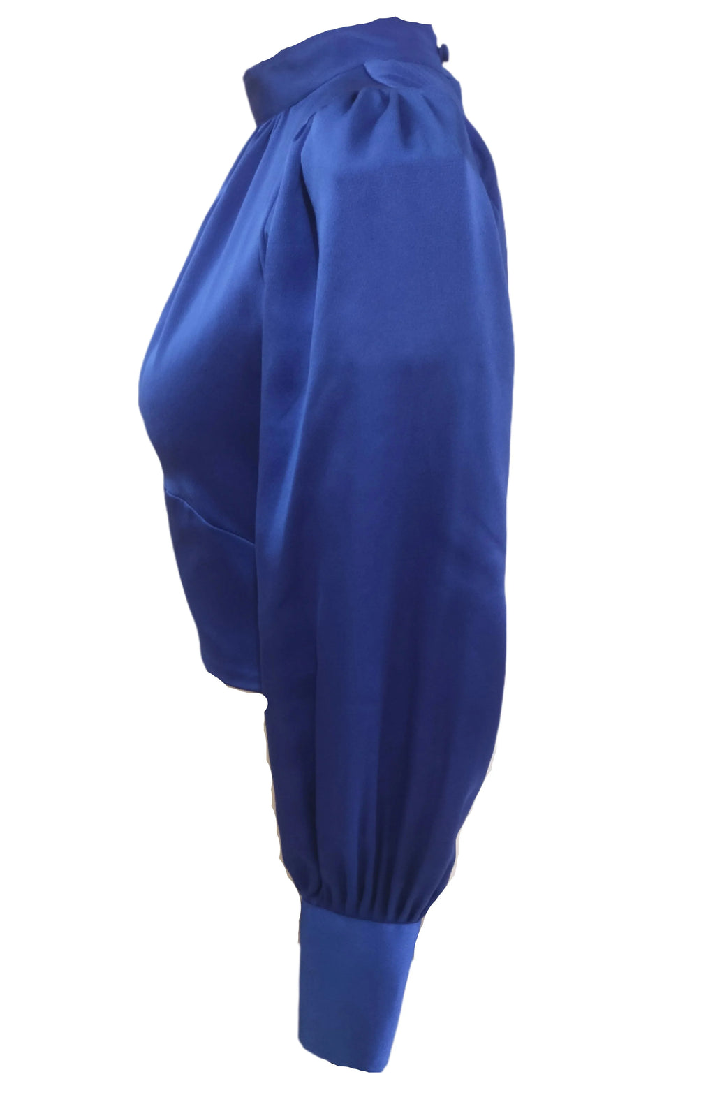 Tracy cobalt blue crop top