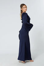 Malika Navy Maxi Dress