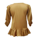 Laura Mustard Yellow Top