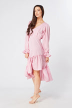 Alira Rosy Pink Midi Dress