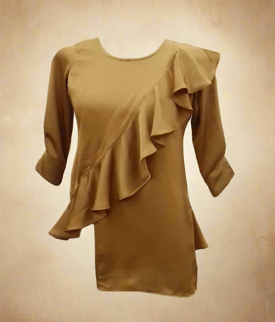 Laura Mustard Yellow Top