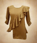 Laura Mustard Yellow Top