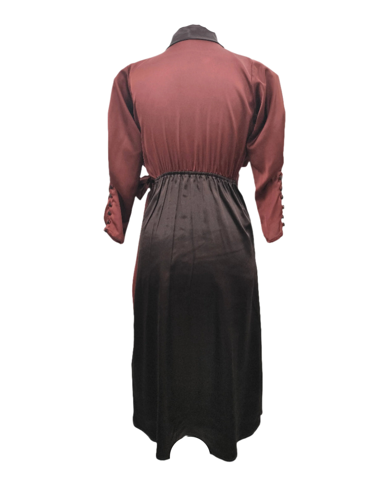 Rihanna Satin Midi Dress