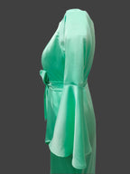 Hailey Aqua Maxi Dress