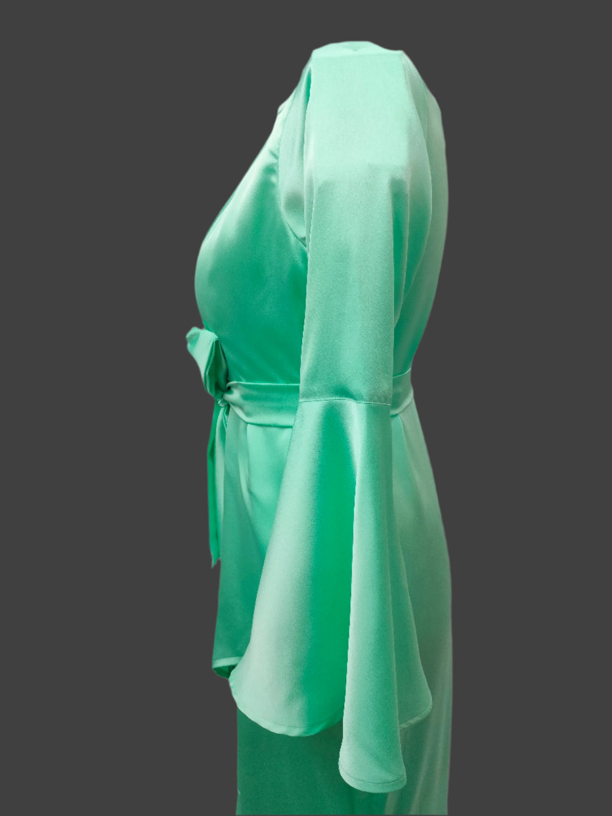 Hailey Aqua Maxi Dress