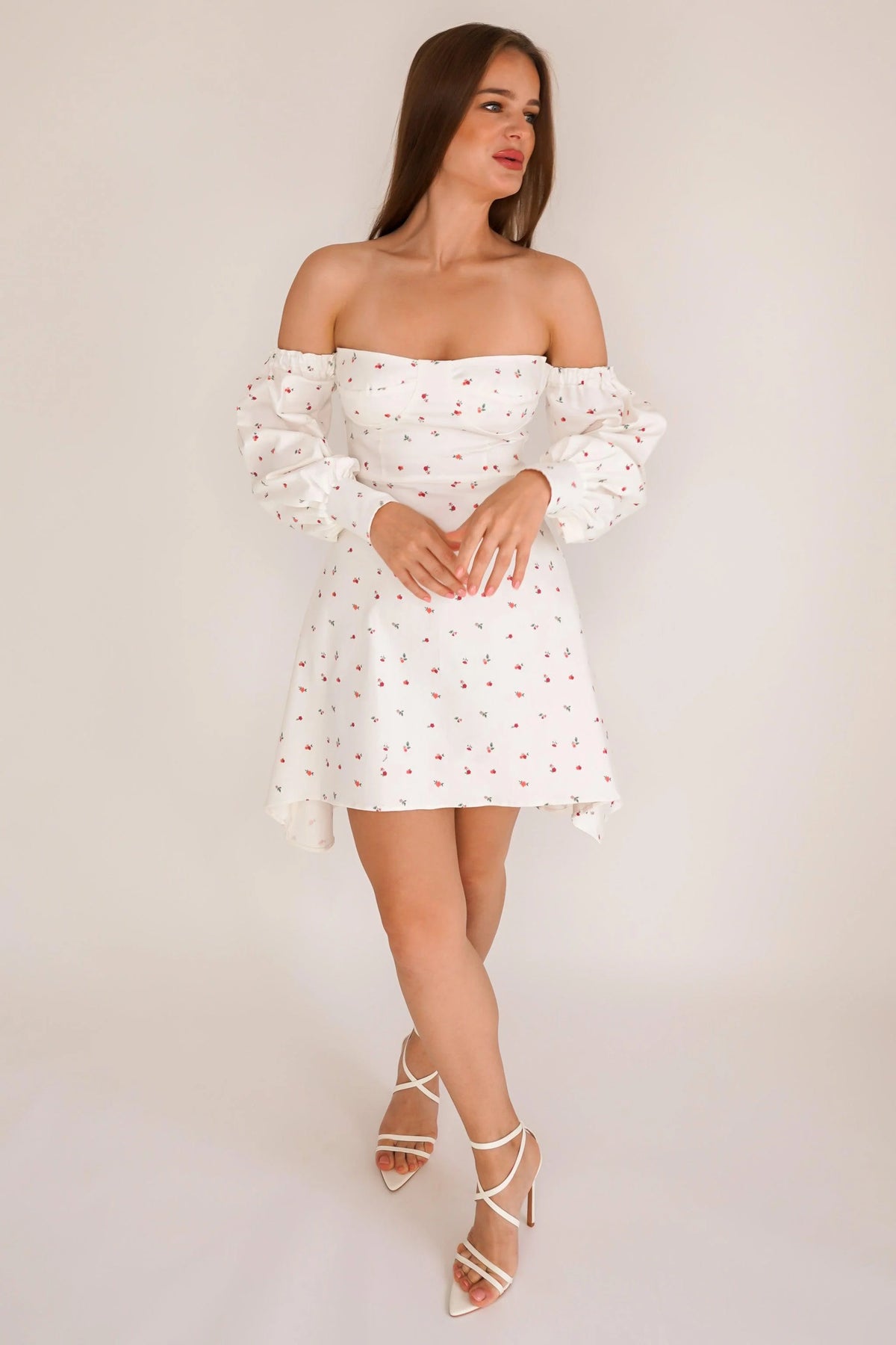 Lily off The Shoulder Floral Mini Dress