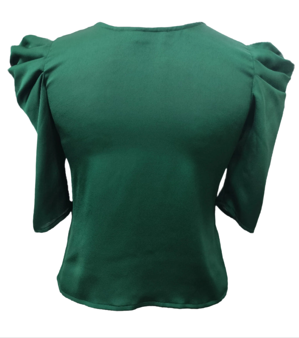 Kelly Green Bow Top