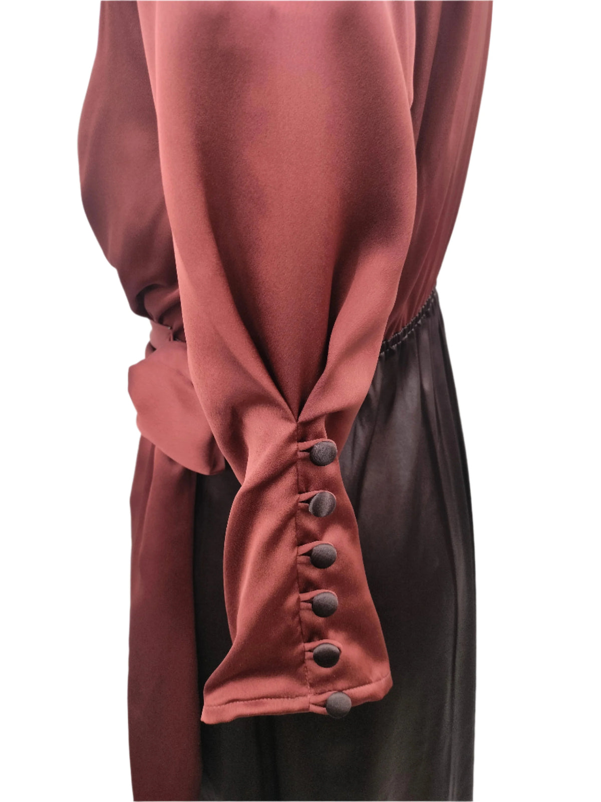 Rihanna Satin Midi Dress