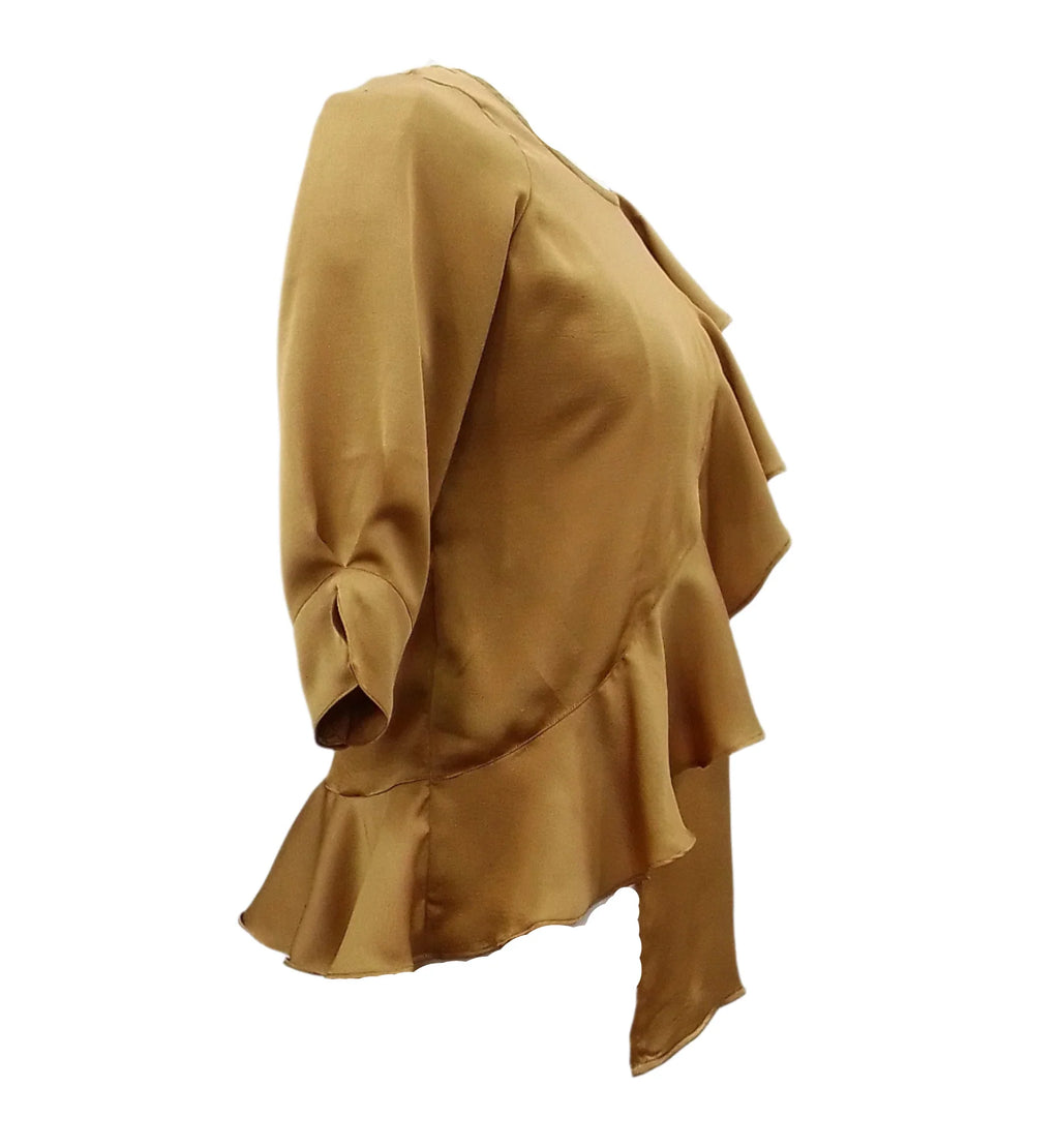 Laura Mustard Yellow Top