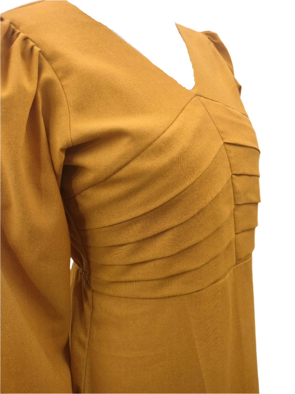 Phyllis yellow midi dress