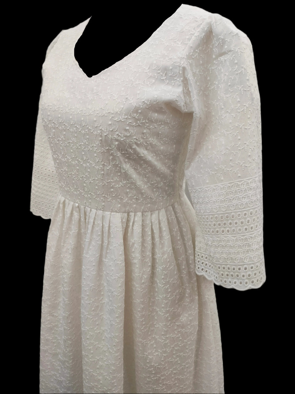 Whitney Cotton Midi Dress