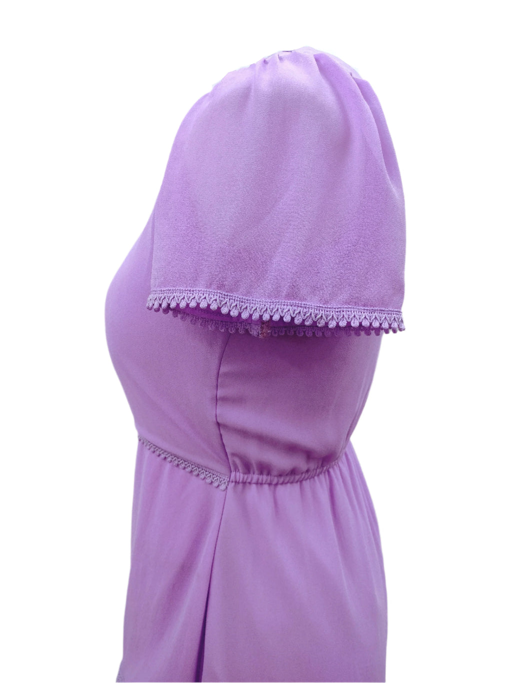 Madeline Purple Midi Dress