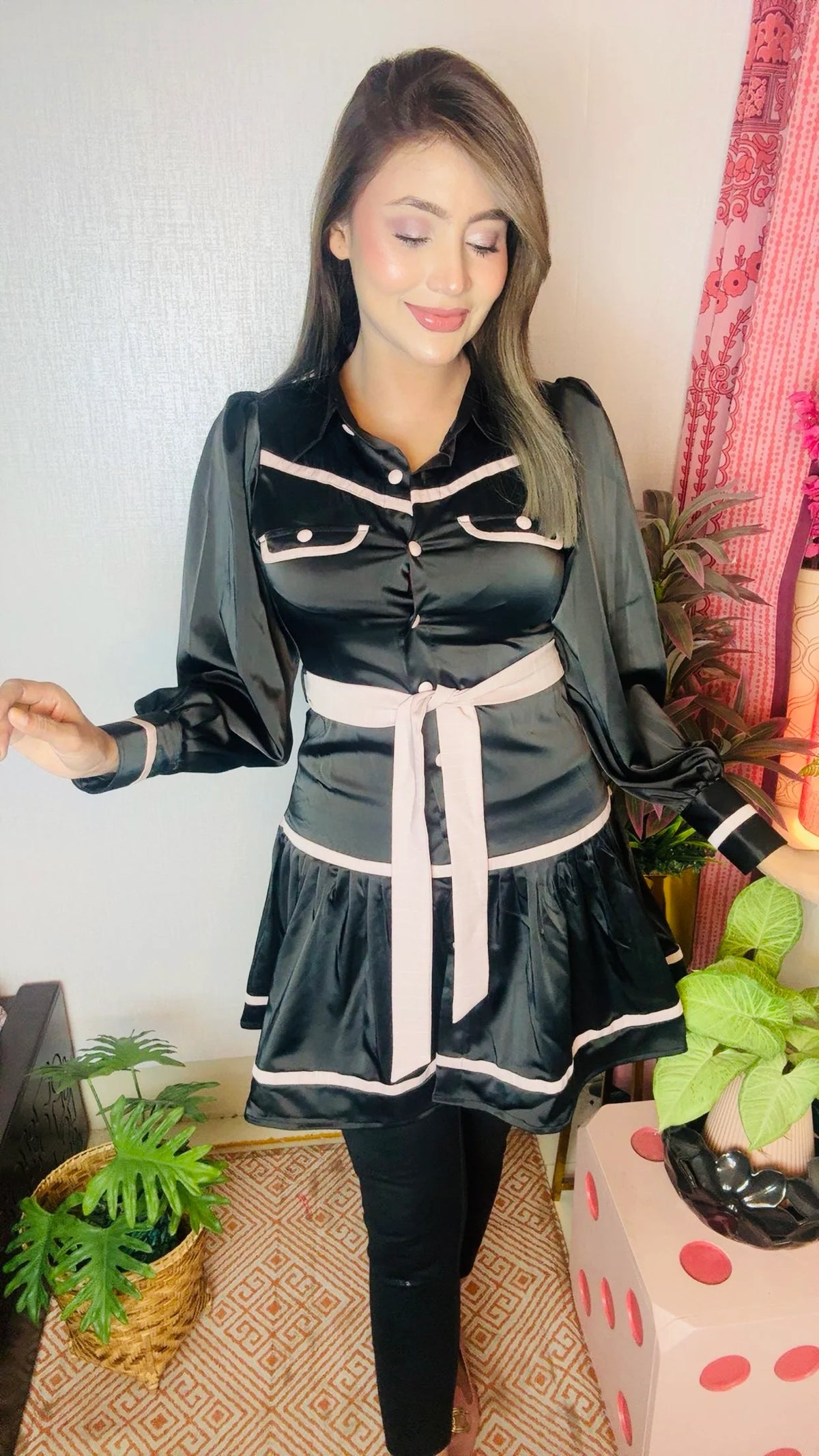 Jisa Black Shirt