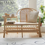 APOLIN Japandi Rattan Bench