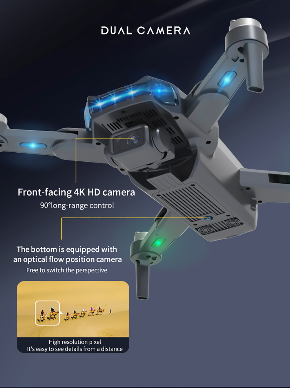 JJRC X21 GPS 4K Intelligent Obstacle Avoidance RC Drone