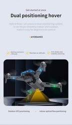JJRC X21 GPS 4K Intelligent Obstacle Avoidance RC Drone